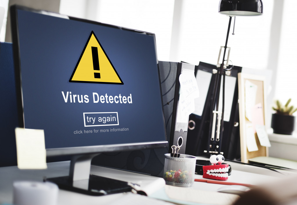 Virus found in computer
