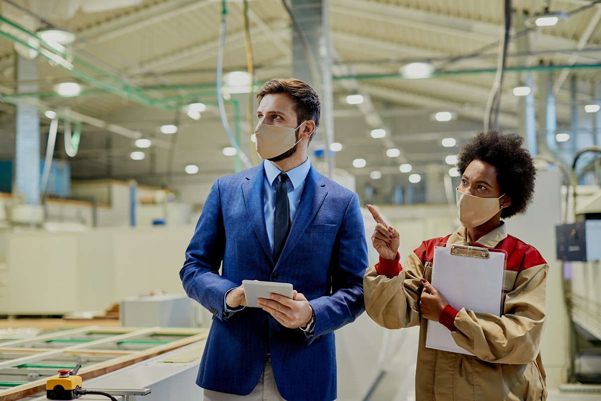 Inspecting and maintaining food production equipment