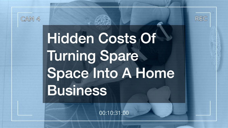 Hidden Costs Of Turning Spare Space Into A Home Business